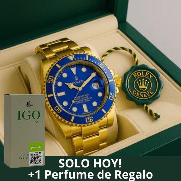 Reloj importado de Estados Unidos © +1 Perfume de Regalo + Ebook Sensación de poder y confianza ÚLTIMAS 3 UNIDADES EN STOCK