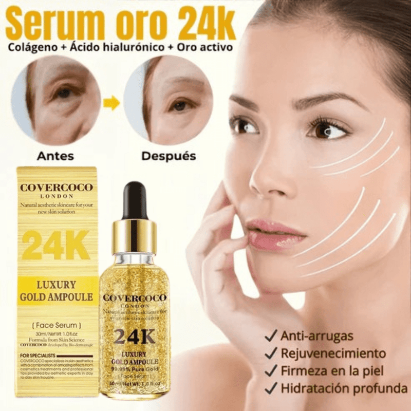 Ginseng Serum 24K™ - luminosidad, rejuvenecimiento y lujo en gotas - COMPRE 1 Y RECIBA 2