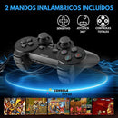 Consola Retro 10.000 juegos 2 Controles Inalambricos + 2 Regalos - Diversión nostálgica para toda la familia