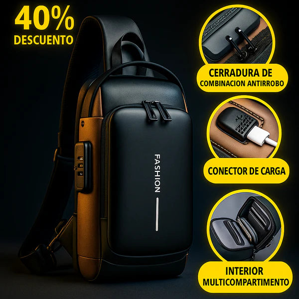 🔒 Mochila antirrobo - seguridad, estilo y tecnología en tu espaldas