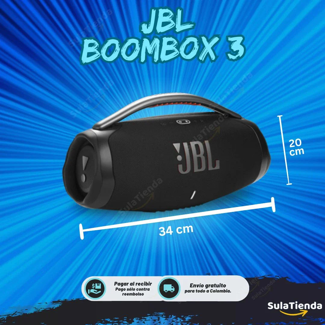 BOOMBOX 3 SUPER PREMIUM IMPORTADO - ¡ÚLTIMAS UNIDADES EN STOCK!