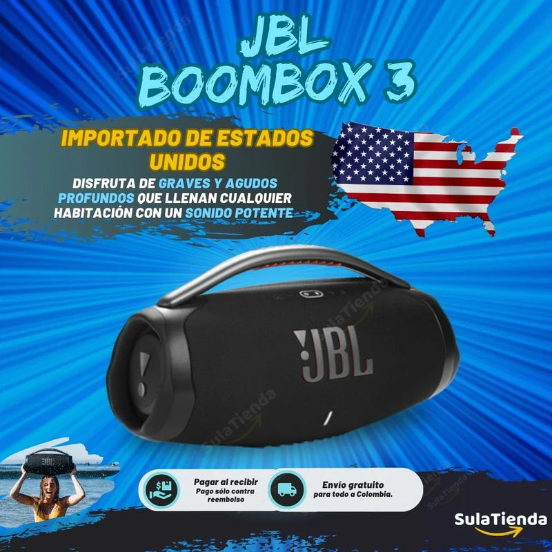 BOOMBOX 3 SUPER PREMIUM IMPORTADO - ¡ÚLTIMAS UNIDADES EN STOCK!