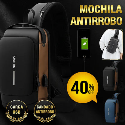 🔒 Mochila antirrobo - seguridad, estilo y tecnología en tu espaldas