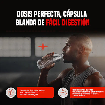 Tukersterone 120 Cápsulas - COMPRE 1 LLEVE 2 - ¡ÚLTIMAS UNIDADES EN STOCK!