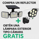 Reflector Solar 3 Cabezales HomeLight + Lampara Tipo Cámara de Regalo
